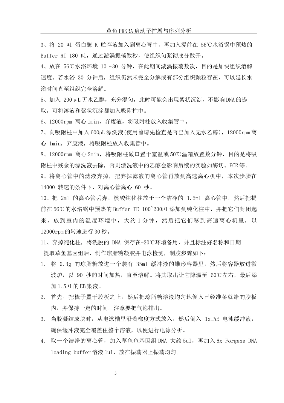 25年WH水产养殖学 草鱼PRKRA启动子扩增与序列分析22.35-AI26.51终-约12105字符.docx_第8页