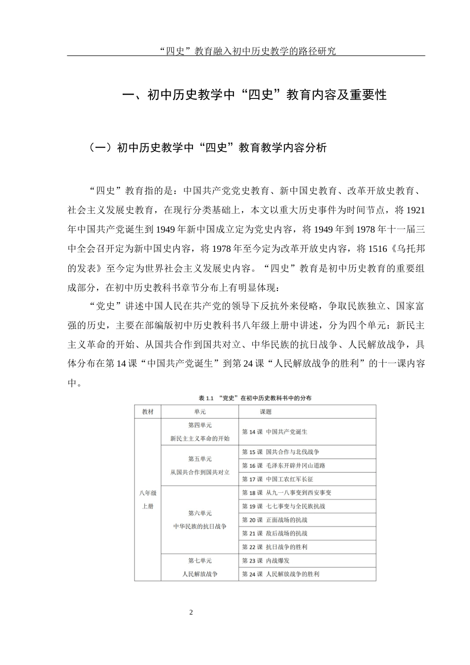25年WH历史学 “四史”教育融入初中历史教学的路径研究17.29-AI2.3-约14294字符.docx_第6页