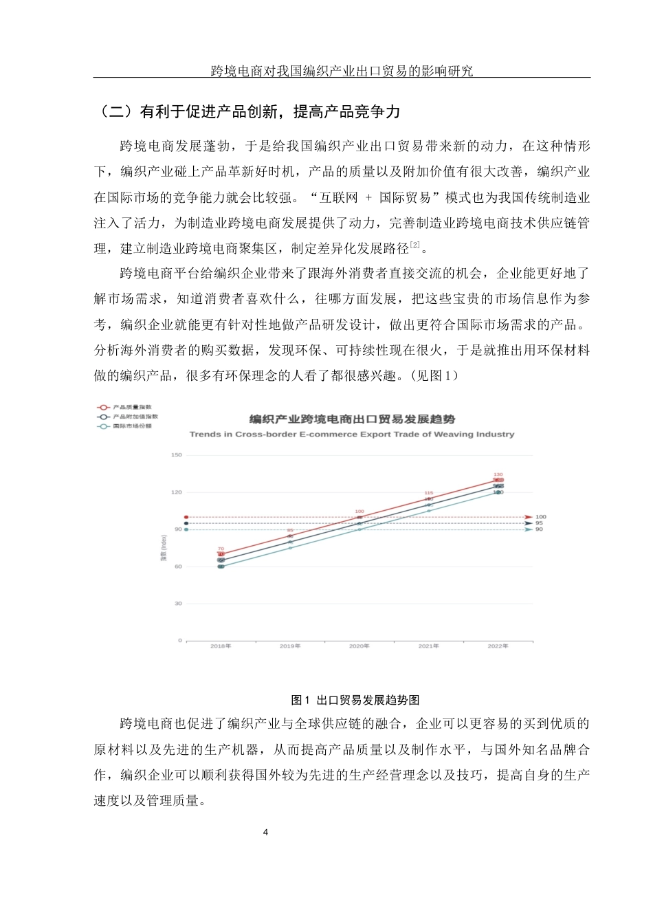25年WH国际经济与贸易 跨境电商对我国编织产业出口贸易的影响研究2.98-AI8.16-约9933字符.docx_第6页