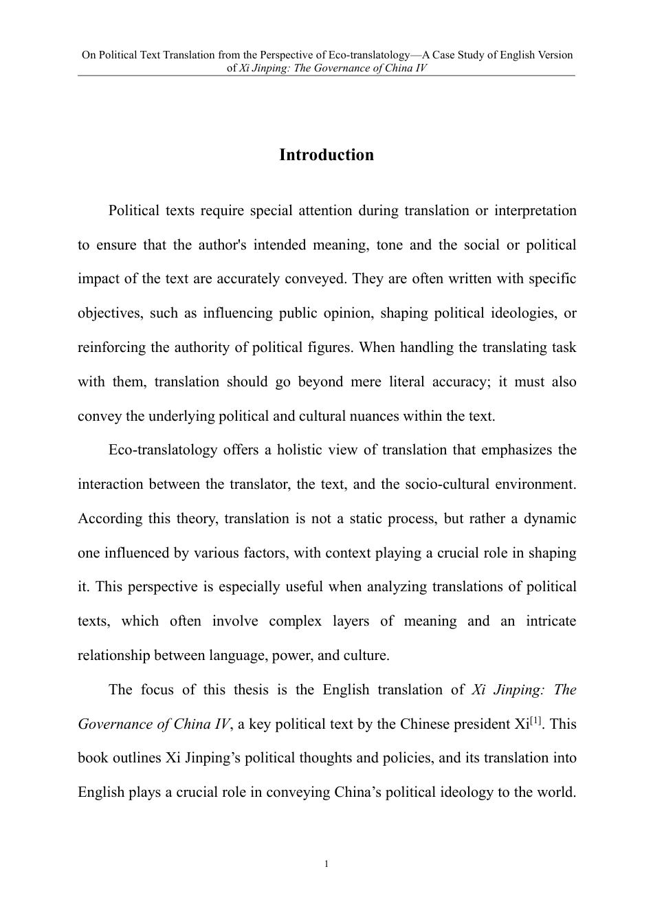 25年WH英语 On Poli f China IV生态翻译学视角下时政文本翻译研究——以《习近平谈治国理政》（第四卷）英译本为例19.61-AI24.67-约49284字符.pdf_第7页