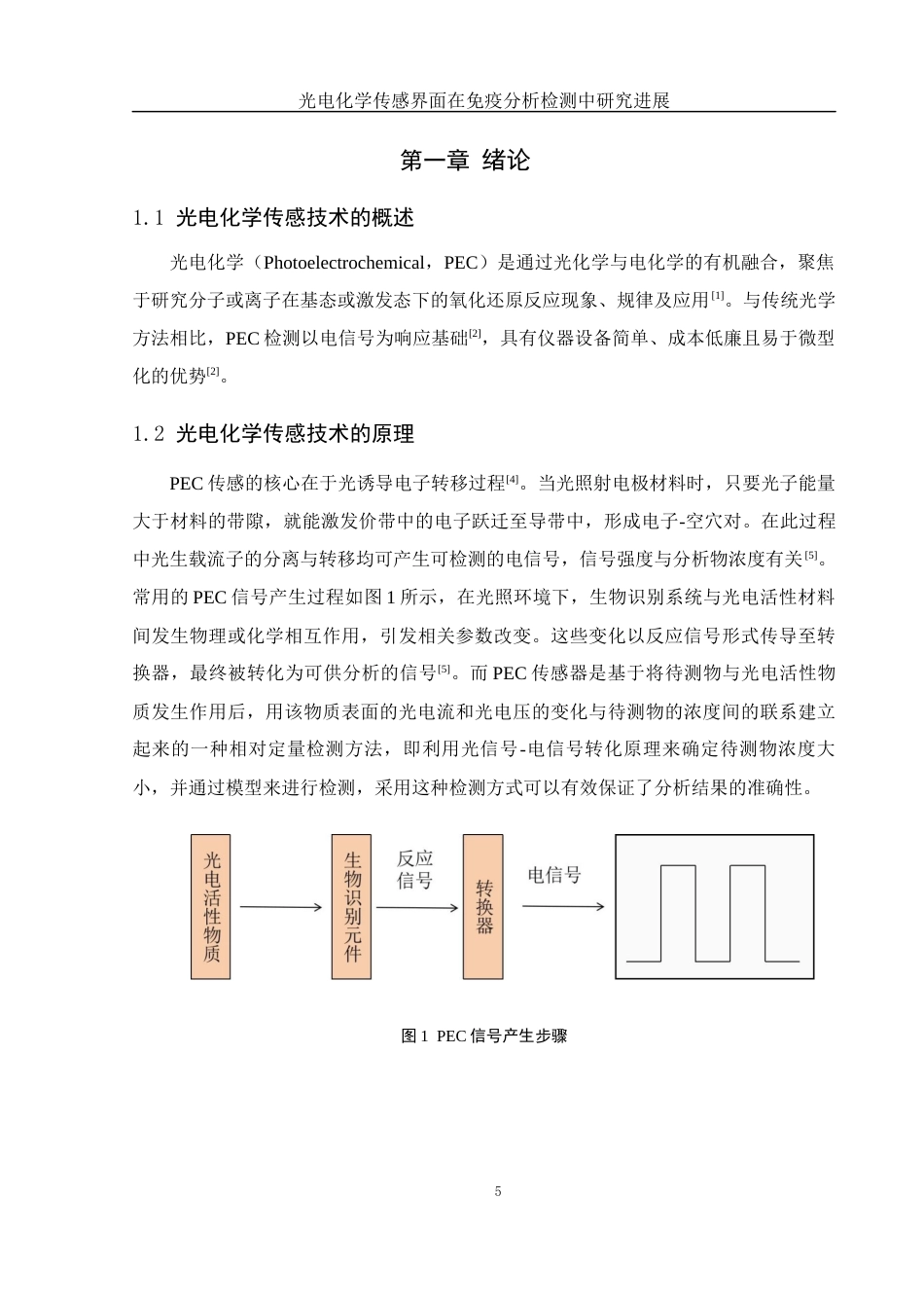 25年WH材料科学与工程 光电化学传感界面在免疫分析检测中研究进展17.13-AI8.23-约17499字符.docx_第5页