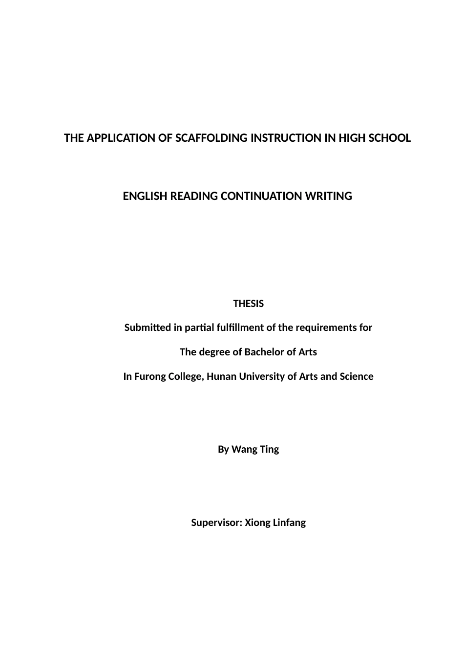 25年WH英语 The Applica g支架式教学法在高中英语读后续写教学中的应用8.93-AI19.82-约36370字符.doc_第1页