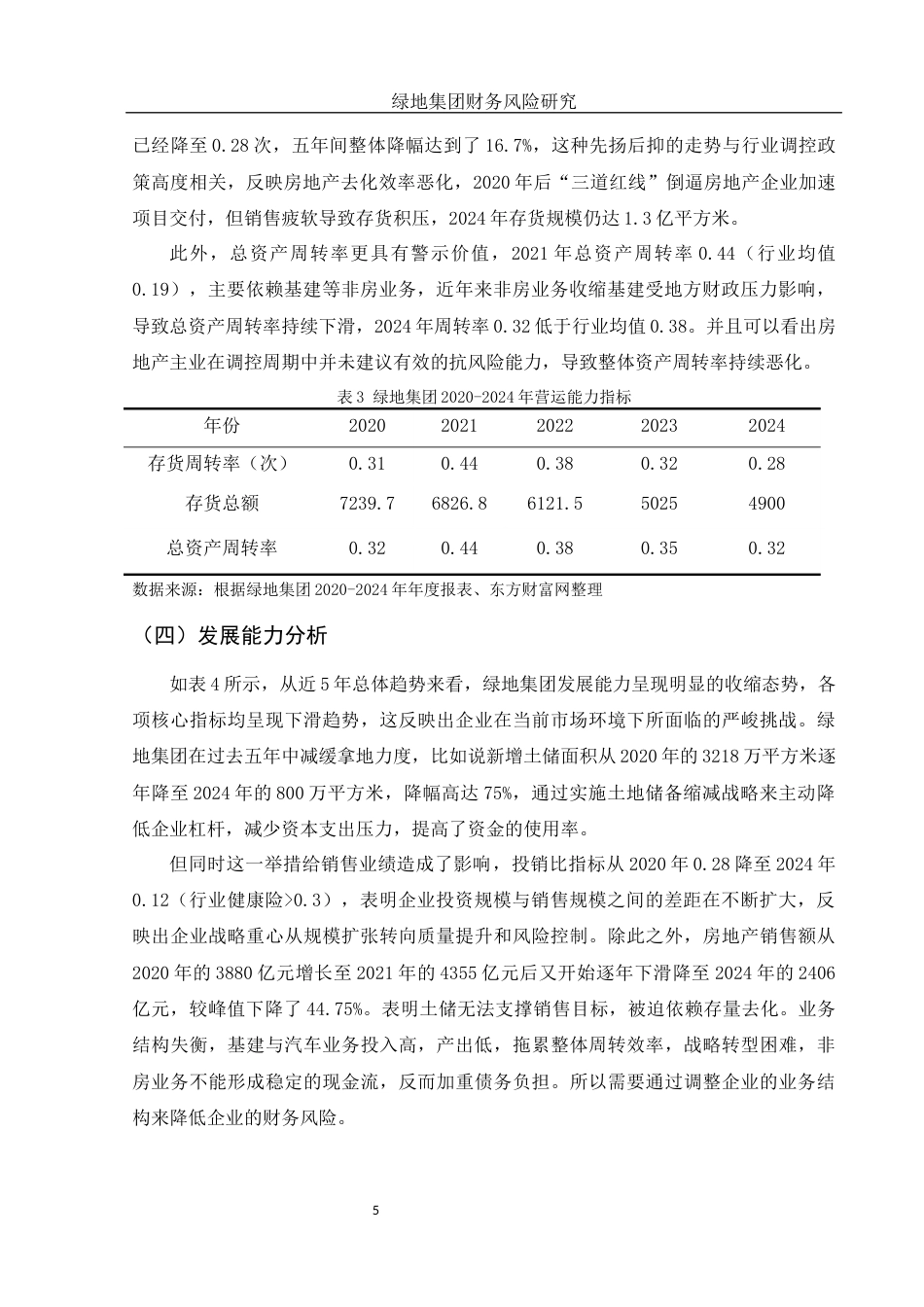 25年WH财务管理 绿地集团财务风险研究11.61-AI31.54-约14002字符.docx_第7页