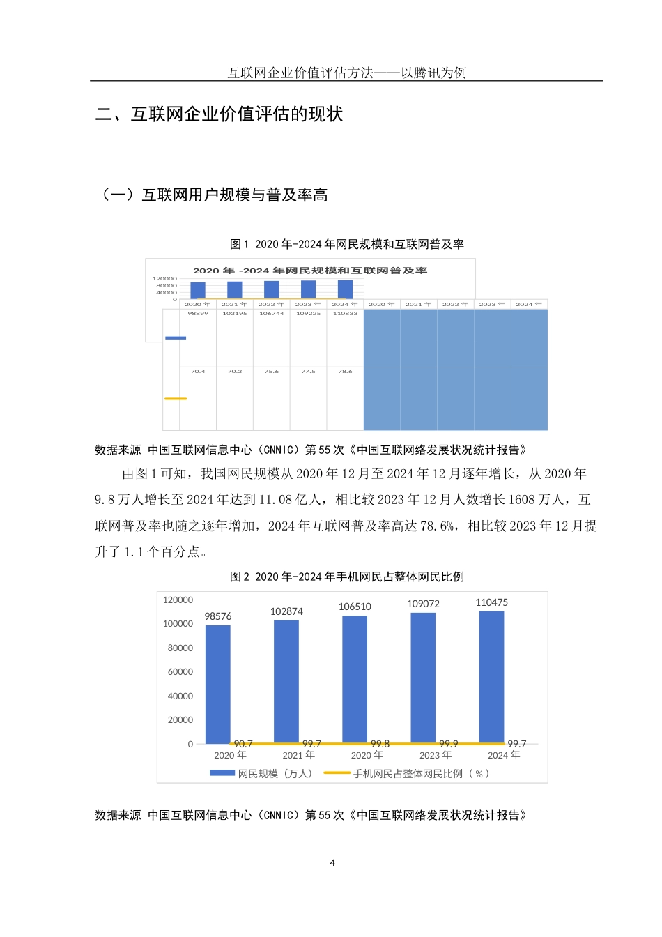 25年WH财务管理 互联网企业价值评估方法——以腾讯为例26.42-AI4.81-约11755字符.docx_第5页
