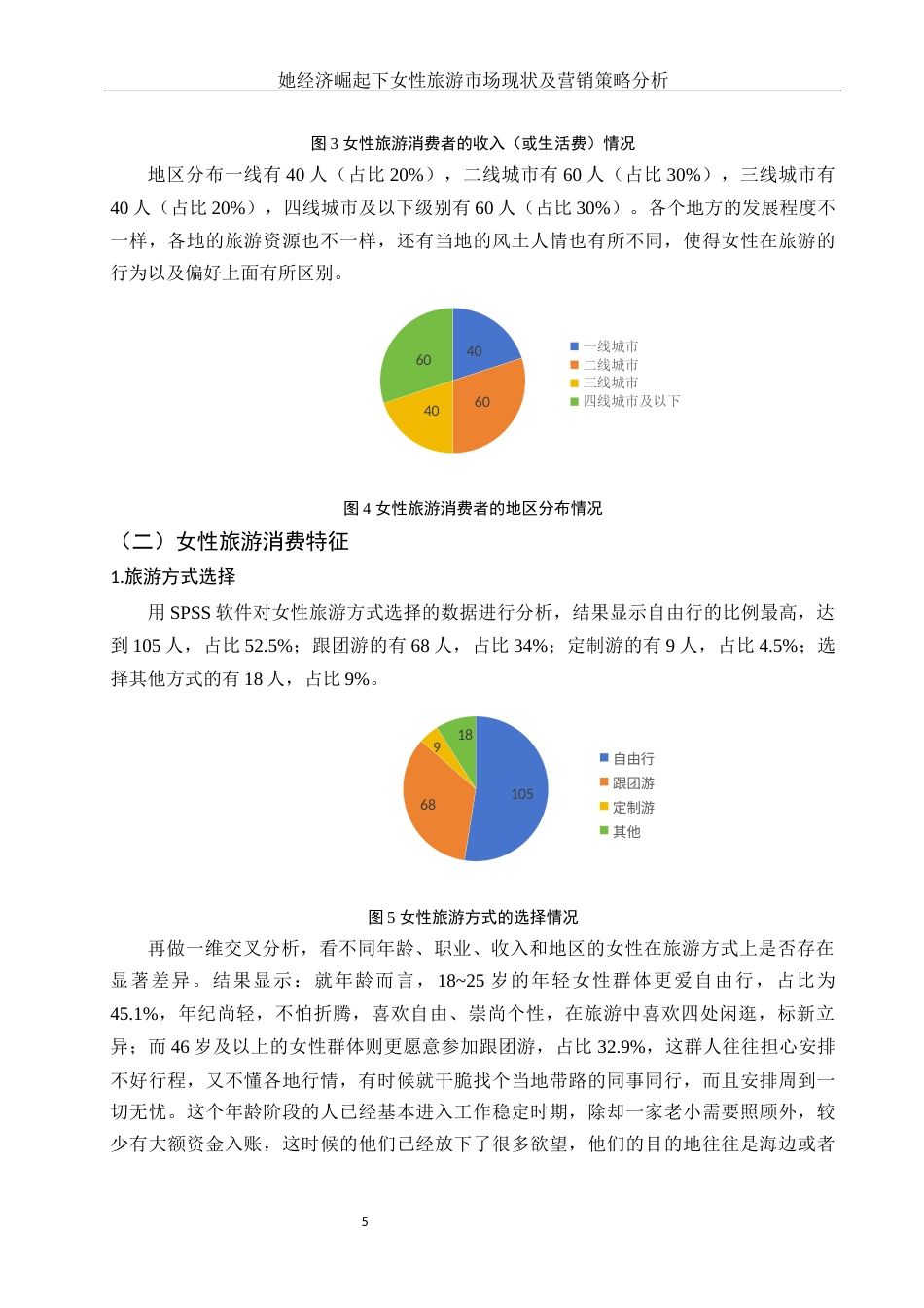 25年WH市场营销 她经济崛起下女性旅游市场现状及营销策略分析2.72-AI1.23-约11039字符.docx_第6页