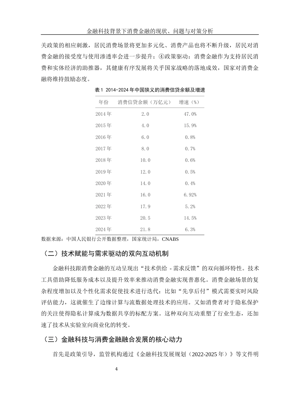 25年WH金融工程 金融科技背景下消费金融的现状、问题与对策分析12.34-AI7.6-约10106字符.docx_第5页