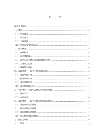 25年WH财务管理 双碳背景下上海电力的财务风险的识别与防范14.59-AI23.06-约13228字符.docx