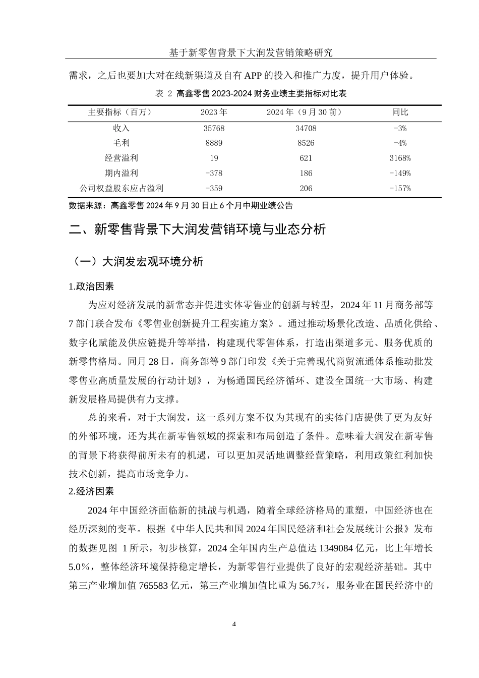 25年WH市场营销 基于新零售背景下大润发营销策略研究9.22-AI10.07-约12989字符.doc_第6页
