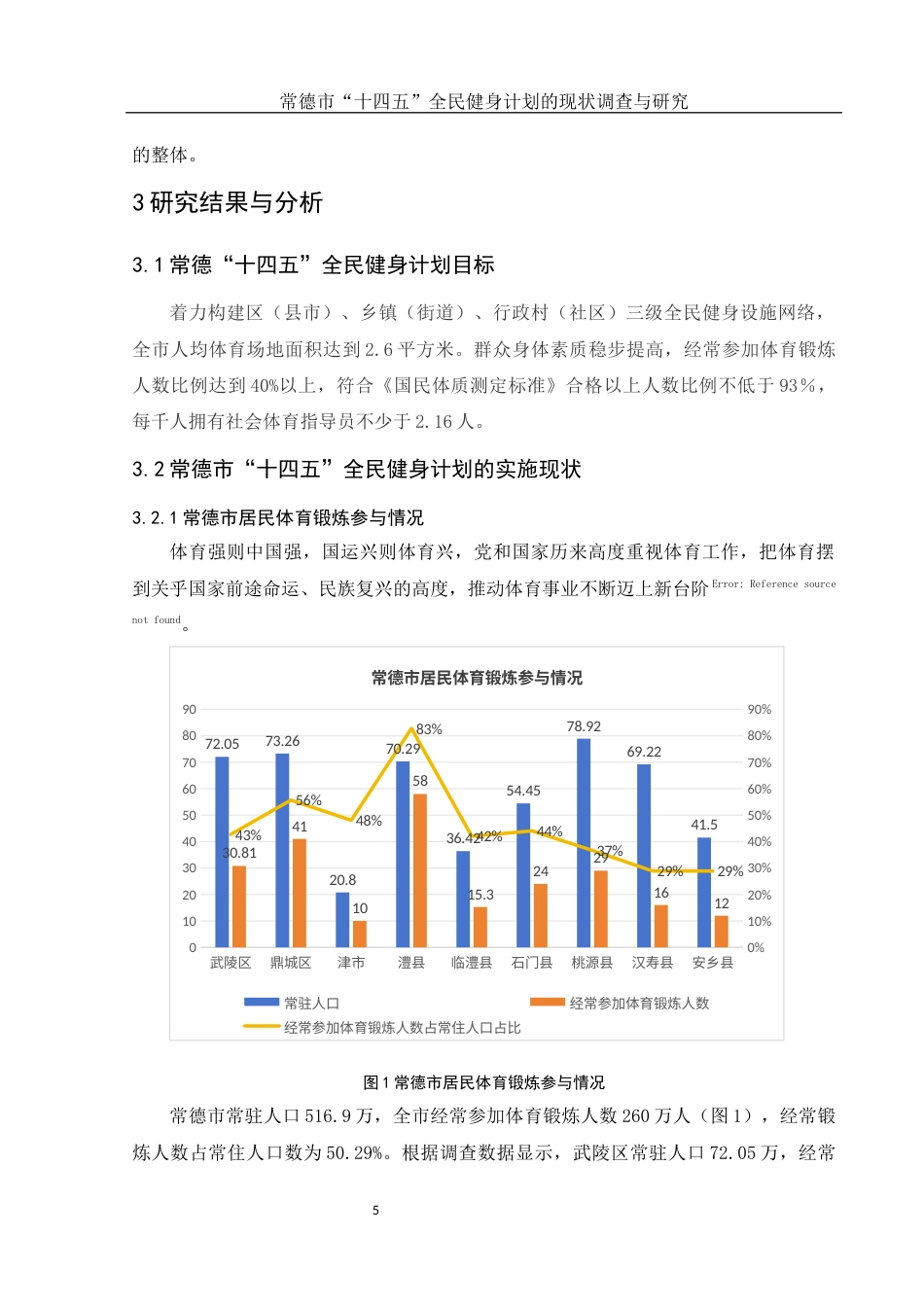 25年WH体育教育 常德市“十四五”全民健身计划的现状调查与研究18.95-AI20.79-约12993字符.docx_第7页