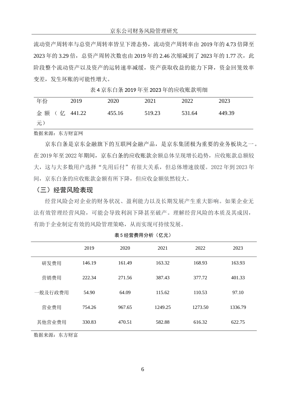 25年WH财务管理 京东公司财务风险管理研究9.23-AI15.72-约12679字符.doc_第7页