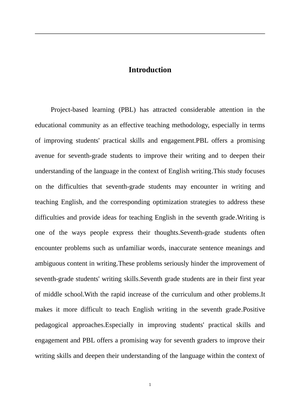 25年WH英语 Research o nglish Writing项目式教学在七年级英语写作应用中的常见困难及策略研究1.53-AI18.8-约33600字符.doc_第7页