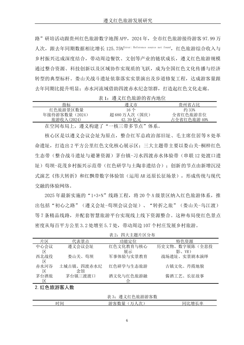 25年WH旅游管理 遵义红色旅游发展研究6.39-AI9.44-约13727字符.doc_第7页