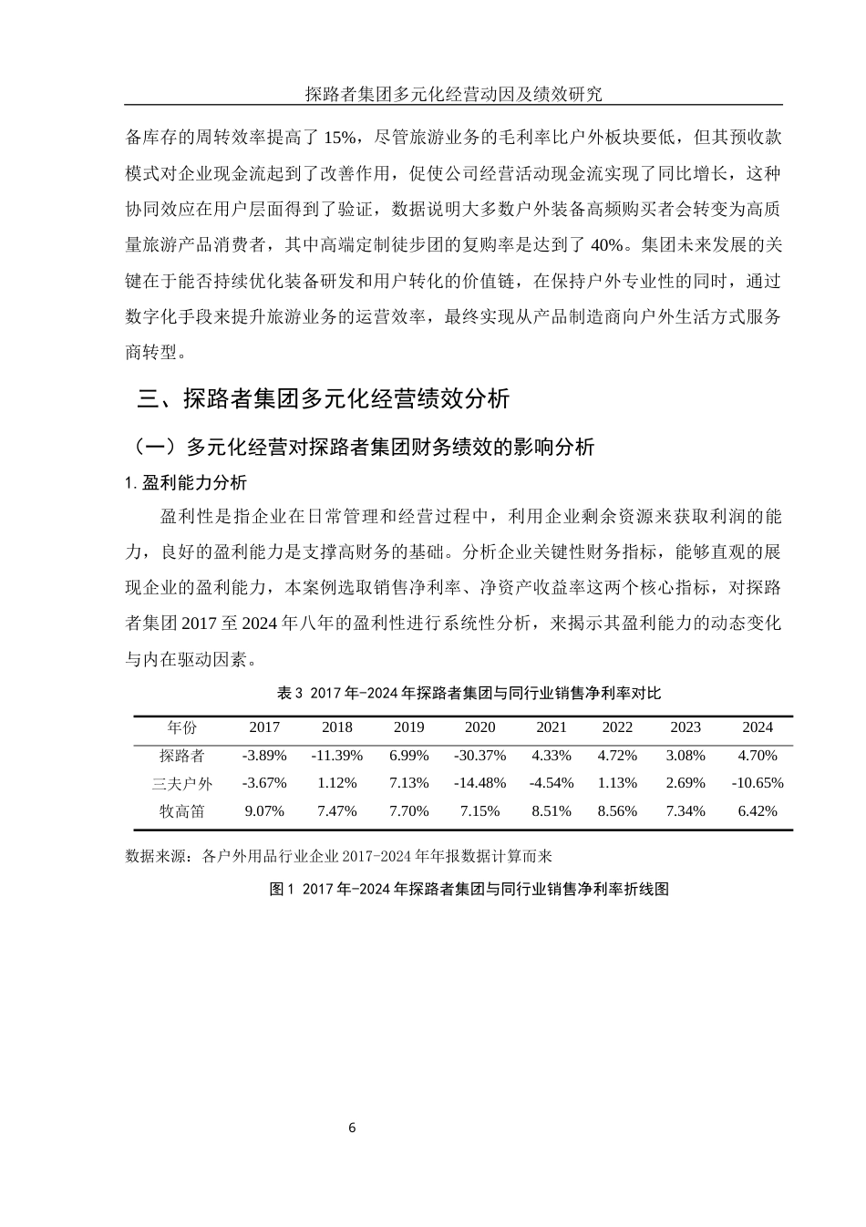 25年WH会计学 探路者集团多元化经营动因及绩效研究5.36-AI0.0-约10075字符.docx_第7页