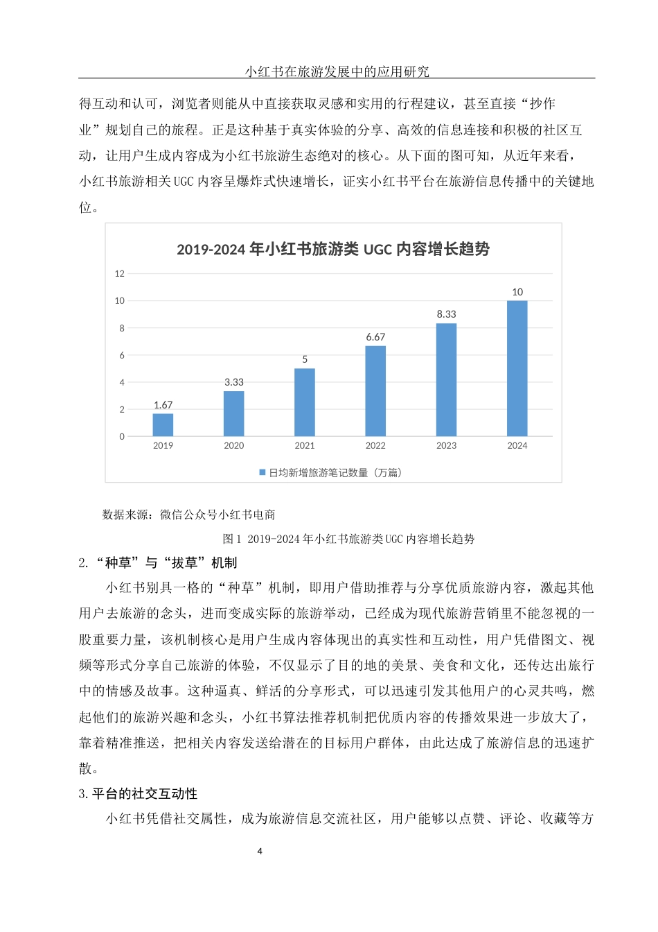 25年WH旅游管理 小红书在旅游发展中的应用研究4.62-AI16.62-约11285字符.docx_第5页