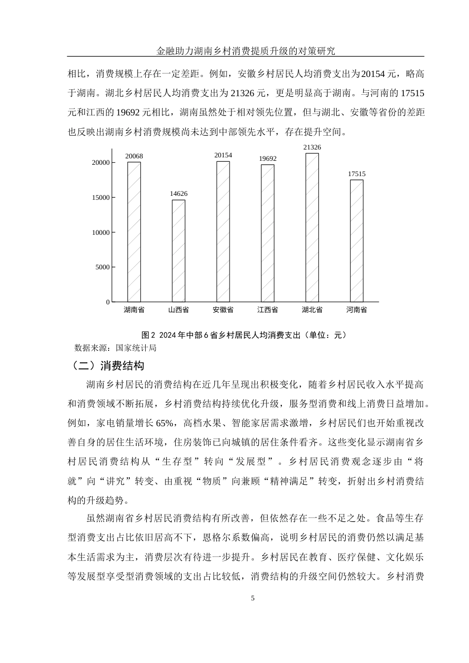 25年WH金融工程 金融助力湖南乡村消费提质升级的对策研究12.94-AI17.58-约10383字符.docx_第6页
