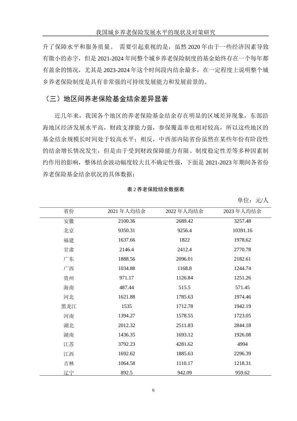 25年WH金融工程 我国城乡养老保险发展水平的现状及对策研究4.06-AI11.38-约9254字符.docx_第6页
