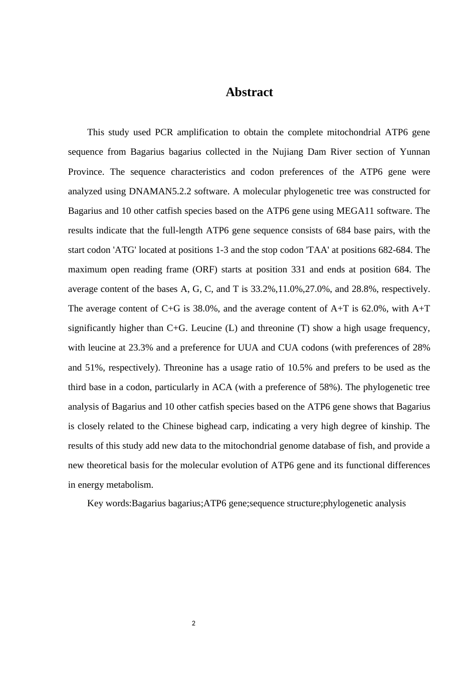 25年WH生物科学 魾ATP6基因序列结构和系统进化分析16.16-AI33.46-约13729字符.docx_第3页