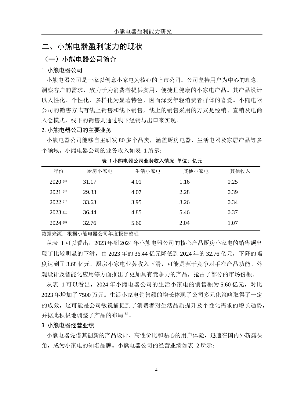 25年WH财务管理 小熊电器盈利能力研究20.97-AI7.61-约10651字符.docx_第5页
