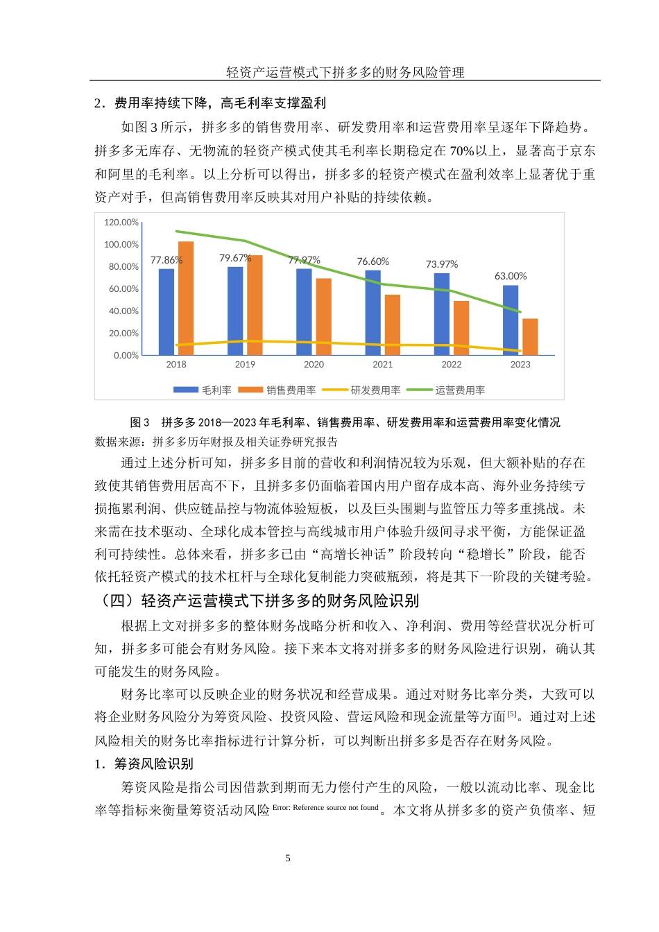 25年WH财务管理 轻资产运营模式下拼多多的财务风险管理20.58-AI27.92-约12582字符.docx_第6页