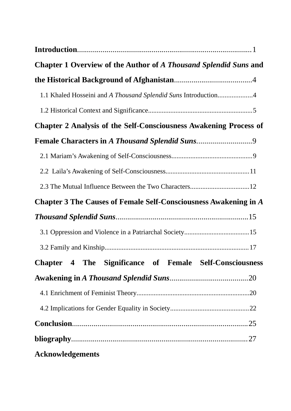 25年WH英语 浅析《灿烂千阳》中阿富汗女性自我意识的觉醒Awakening of Afghan Women's Self-Consciousness in A Thousand Splendid Suns-约33033字符.docx_第3页