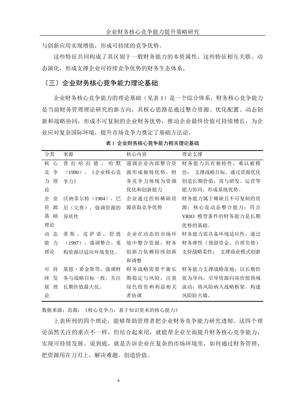 25年WH财务管理 企业财务核心竞争能力提升策略研究6.92-AI3.78-约13201字符.docx_第5页