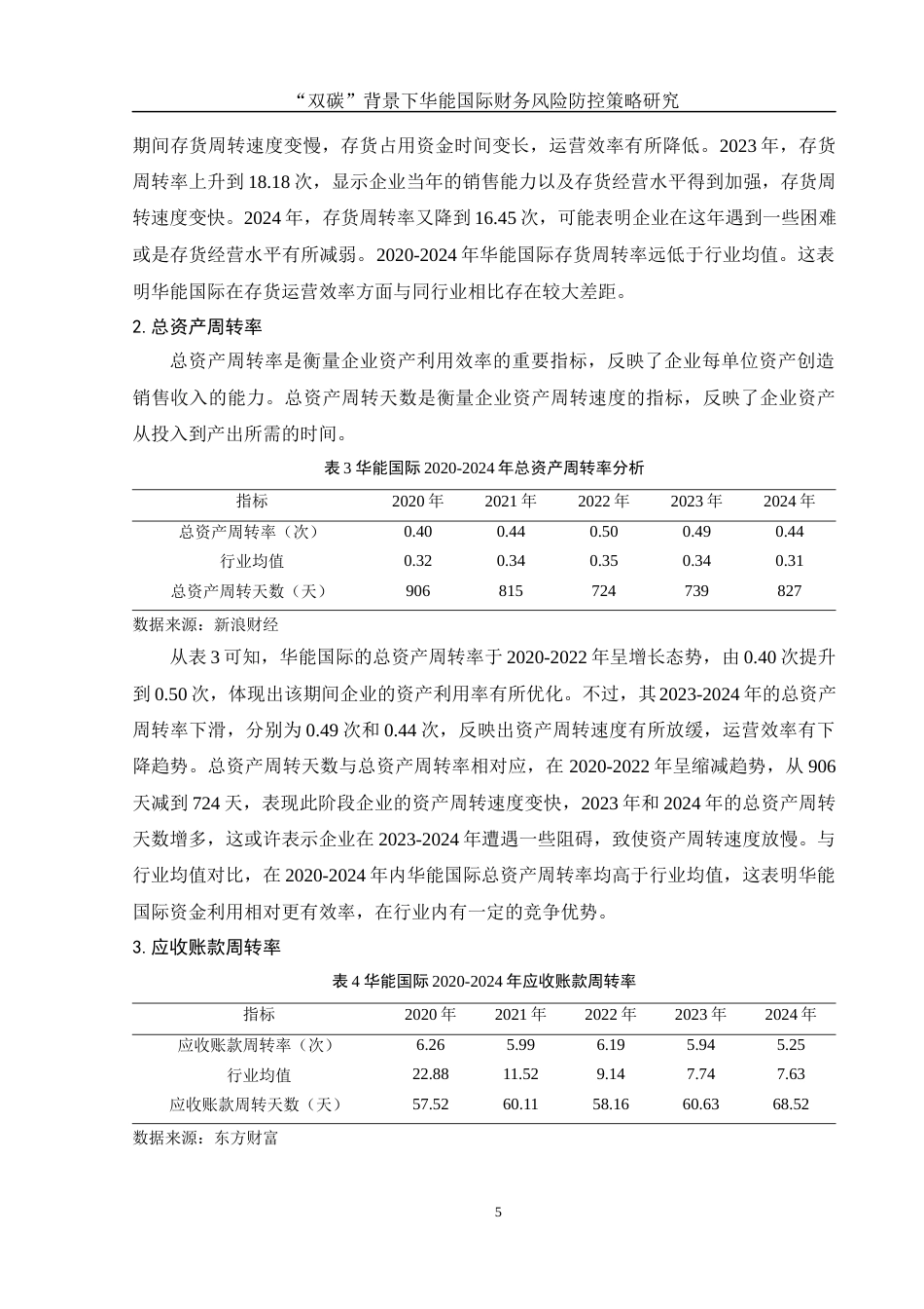 25年WH财务管理 “双碳”背景下华能国际财务风险防控策略研究12.13-AI26.28-约8531字符.docx_第6页