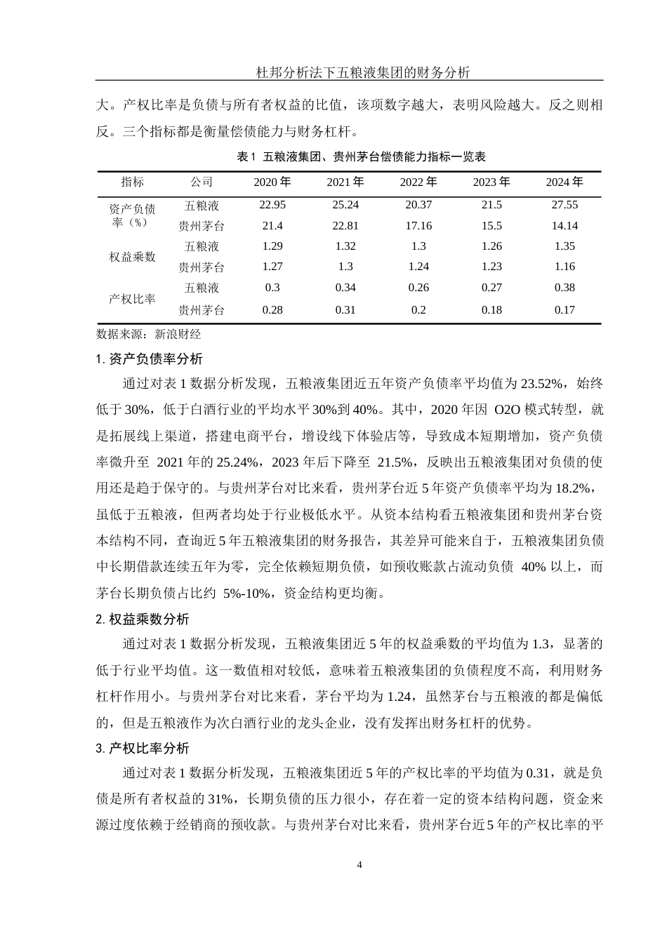 25年WH财务管理 杜邦分析法下五粮液集团的财务分析18.03-AI11.3-约10419字符.docx_第6页