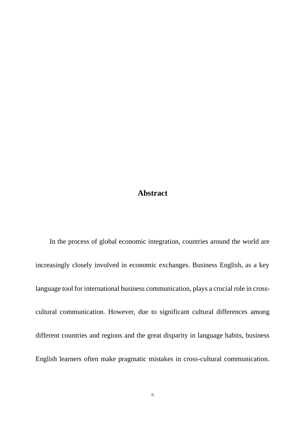 25年WH英语 l Communication 跨文化交际中商务英语学习者的语用失误及对策研究2.02-AI27.91-约36201字符.docx_第6页