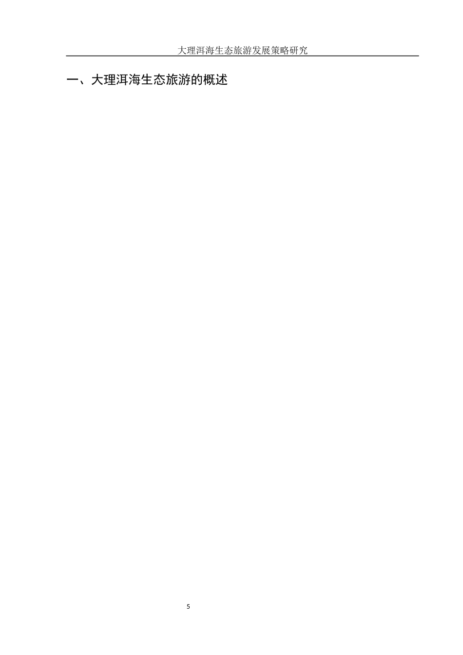 25年WH旅游管理 大理洱海生态旅游发展策略研究10.51-AI4.79-约11840字符.docx_第6页