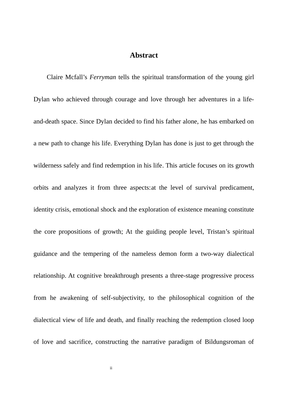 25年WH英语 On tive of Bildungsroman成长小说视角下的《摆渡人》6.48-AI15.49-约37400字符.docx_第6页