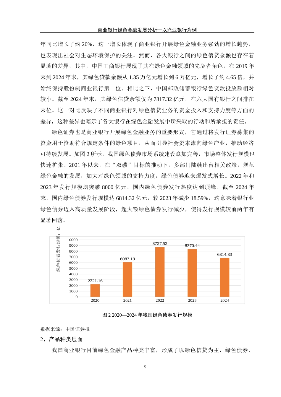 25年WH金融工程 商业银行绿色金融发展分析—以兴业银行为例18.43-AI17.46-约11154字符.docx_第6页