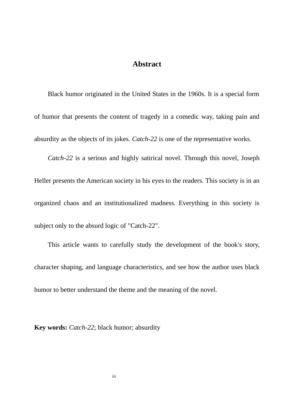 25年WH英语 Interpreting the Black Humor in Catch-22解读«第二十二条军规»中的黑色幽默12.81-AI9.07_1-约28374字符.docx_第6页