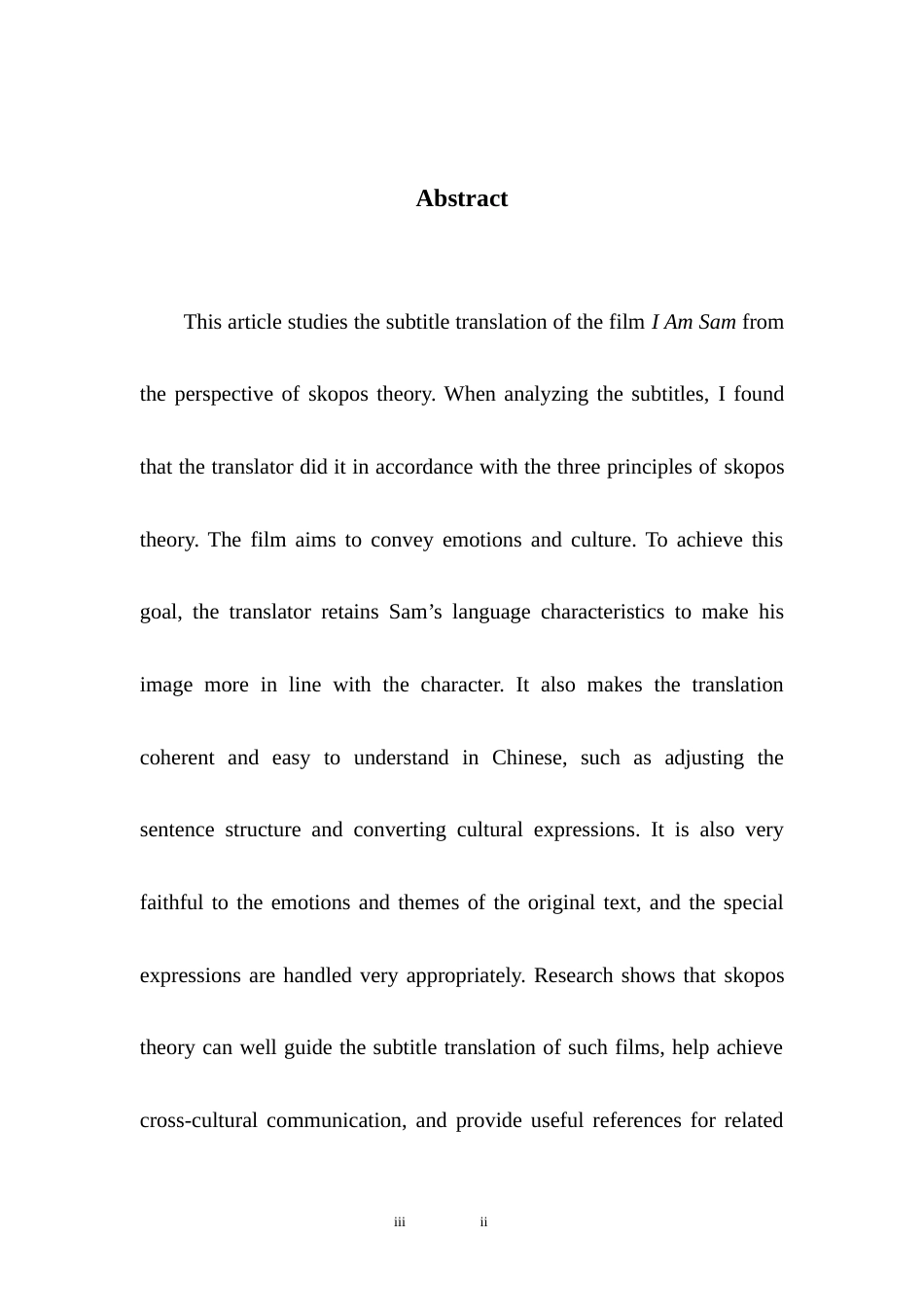 25年WH英语 Subtitle y目的论视角下电影《我是山姆》字幕翻译研究3.09-AI10.19-约25084字符.docx_第5页