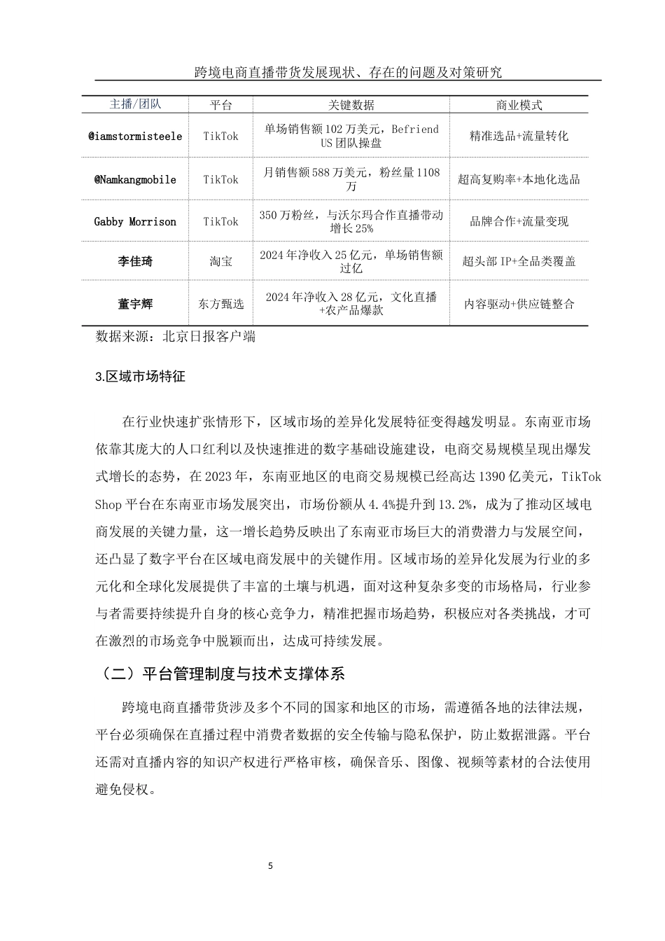 25年WH国际经济与贸易 跨境电商直播带货发展现状、存在的问题及对策研究4.11-AI15.97-约9934字符.docx_第6页