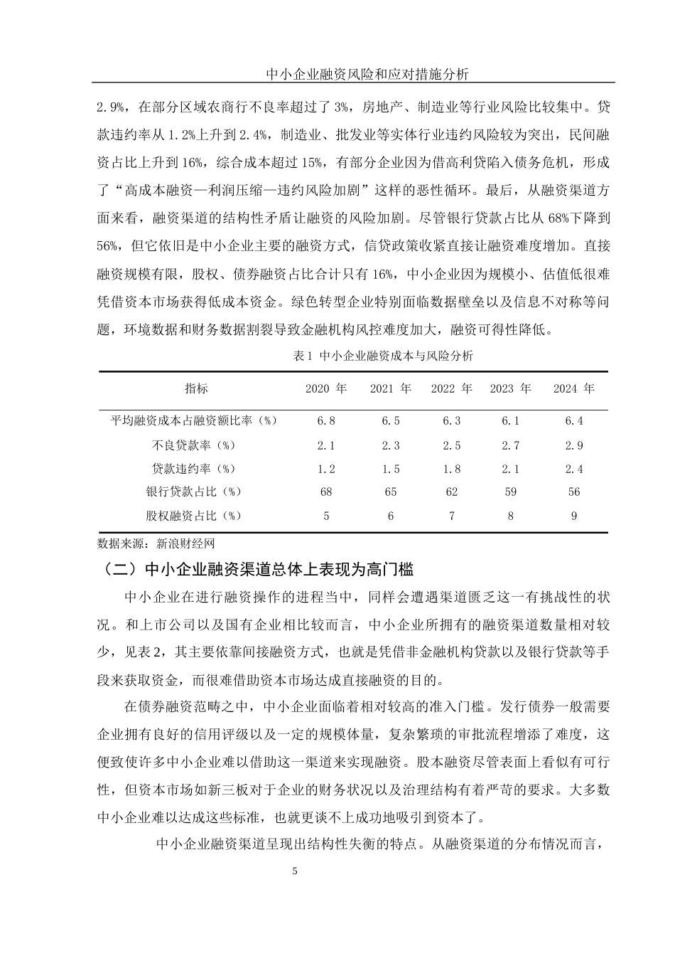 25年WH财务管理 中小企业融资风险和应对措施分析8.76-AI31.13-约11077字符.docx_第6页