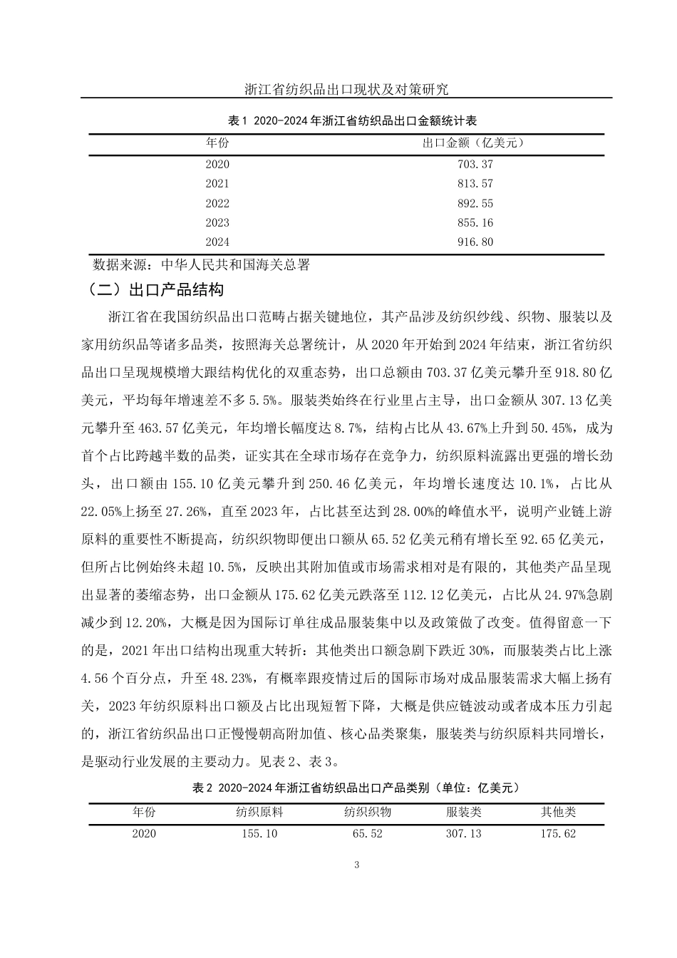 25年WH国际经济与贸易 浙江省纺织品出口现状及对策研究1.92-AI8.53-约10986字符.docx_第4页