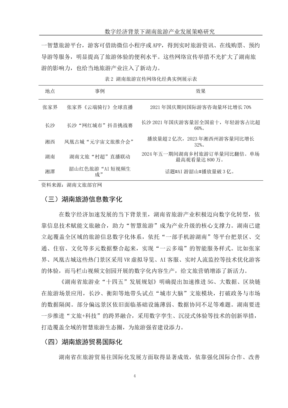 25年WH国际经济与贸易 数字经济背景下湖南旅游产业发展策略研究2.83-AI21.16-约11261字符.docx_第5页