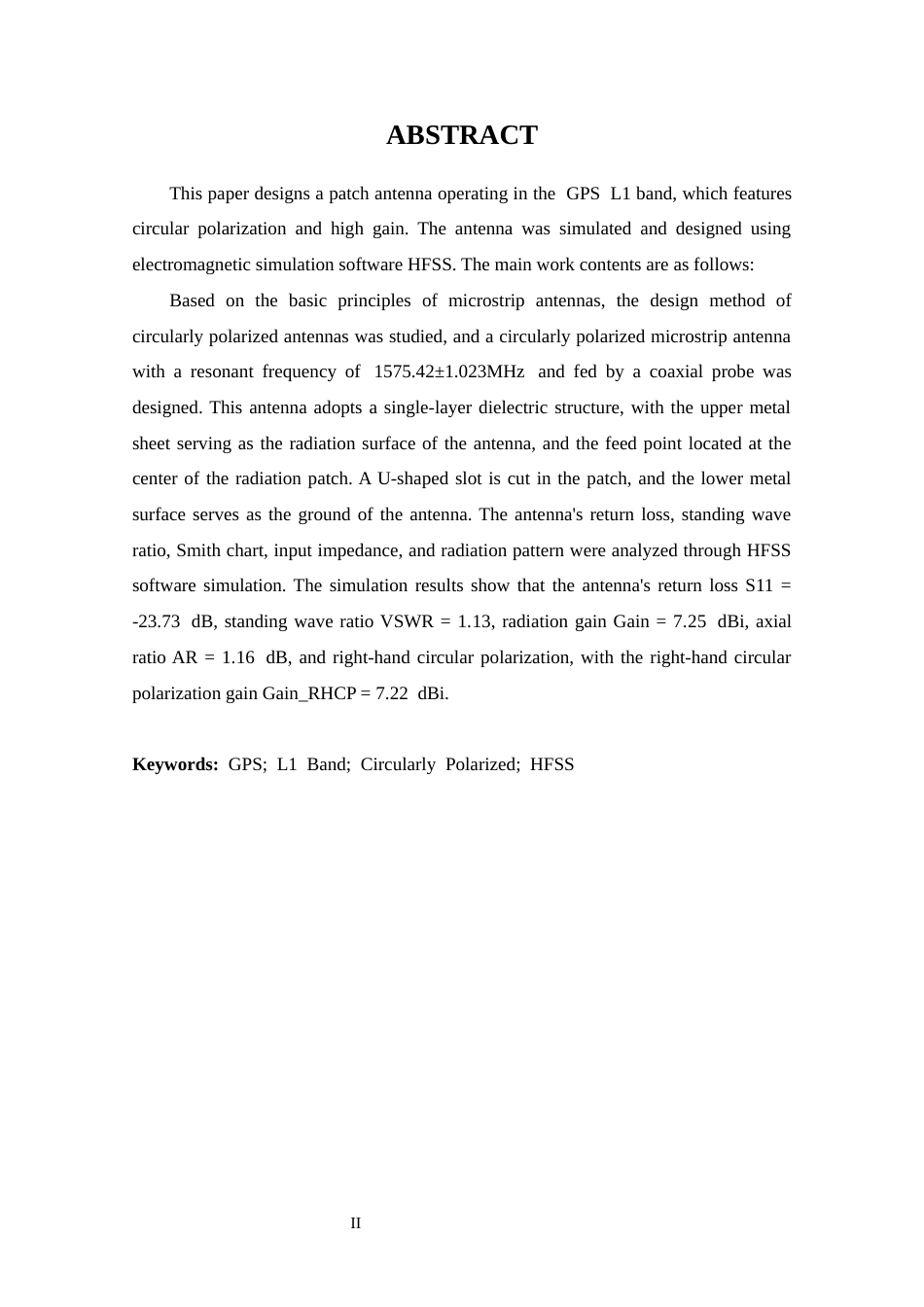 25年CH 通信工程-基于GPS-L1的微带导航天线仿真设计.docx定稿_第4页