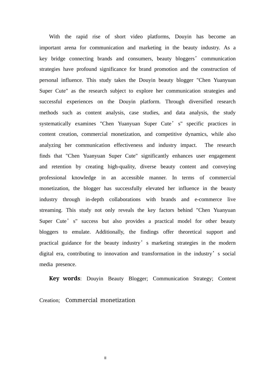 25年CH 新闻学-抖音美妆博主“陈圆圆超可爱”的传播策略探析-约13709字符.docx_第2页