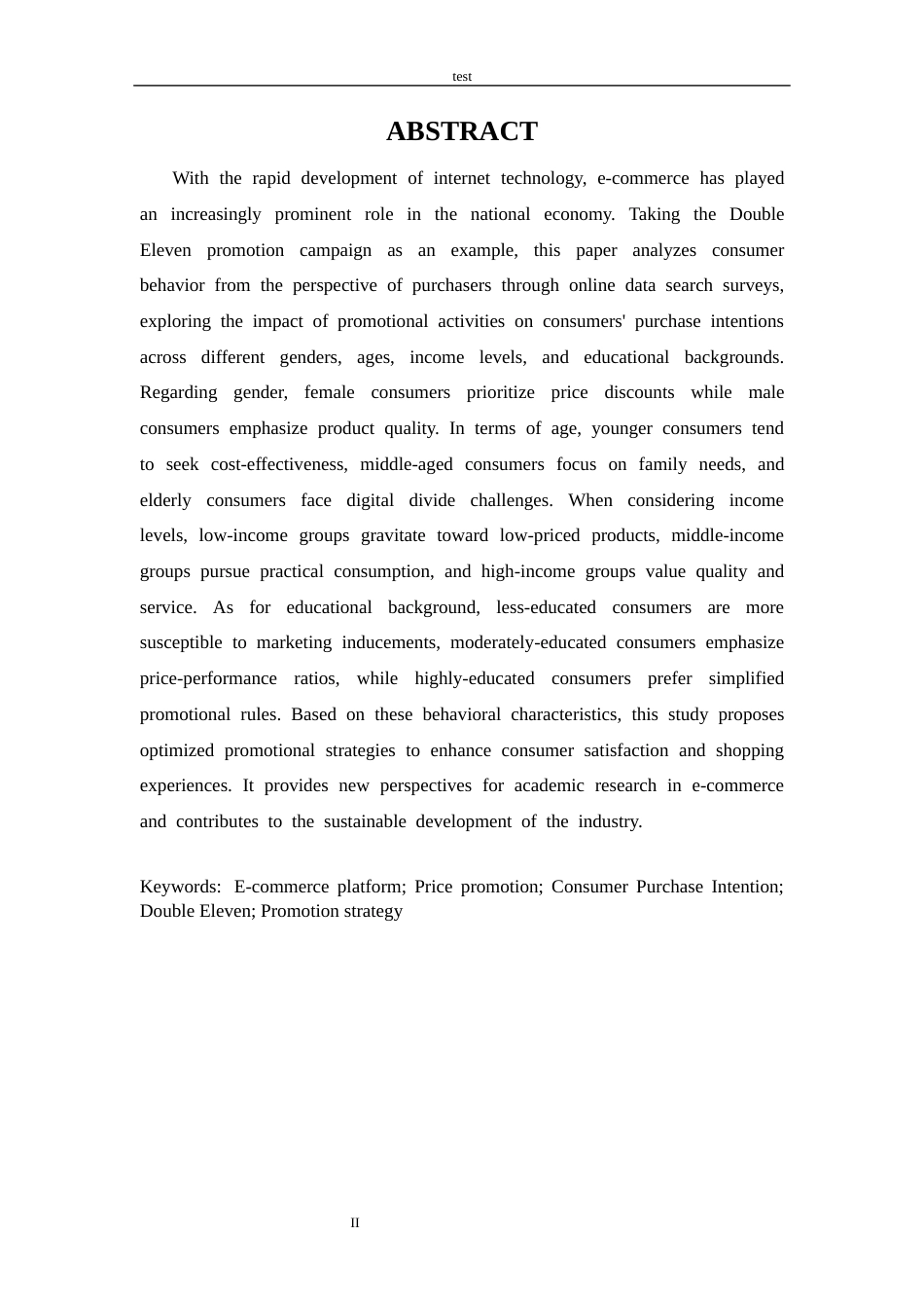 25年CH 电子商务-电商平台价格促销对消费者意愿的影响研究-促销活动为例-约14152字符.docx_第2页
