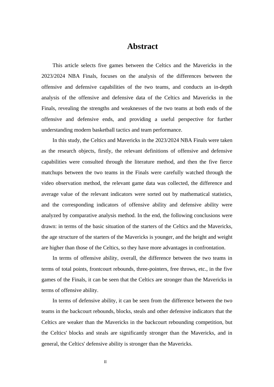 25年CH 休闲体育-2024赛季NBA总决赛凯尔特人队与独行侠队攻防能力比较分析-约9490字符.docx_第2页