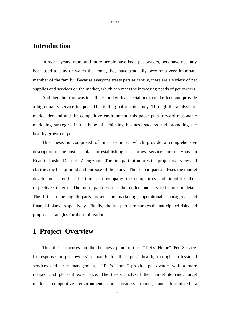 25年CH 商务英语-“宠爱有家”宠物服务商业计划书-约39111字符.docx_第5页