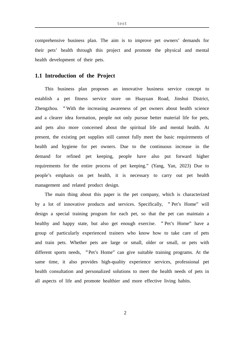 25年CH 商务英语-“宠爱有家”宠物服务商业计划书-约39111字符.docx_第6页