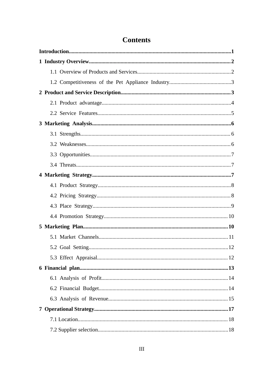 25年CH 商务英语-”爪爪“宠物智能电器商业计划书-约38605字符.docx_第3页