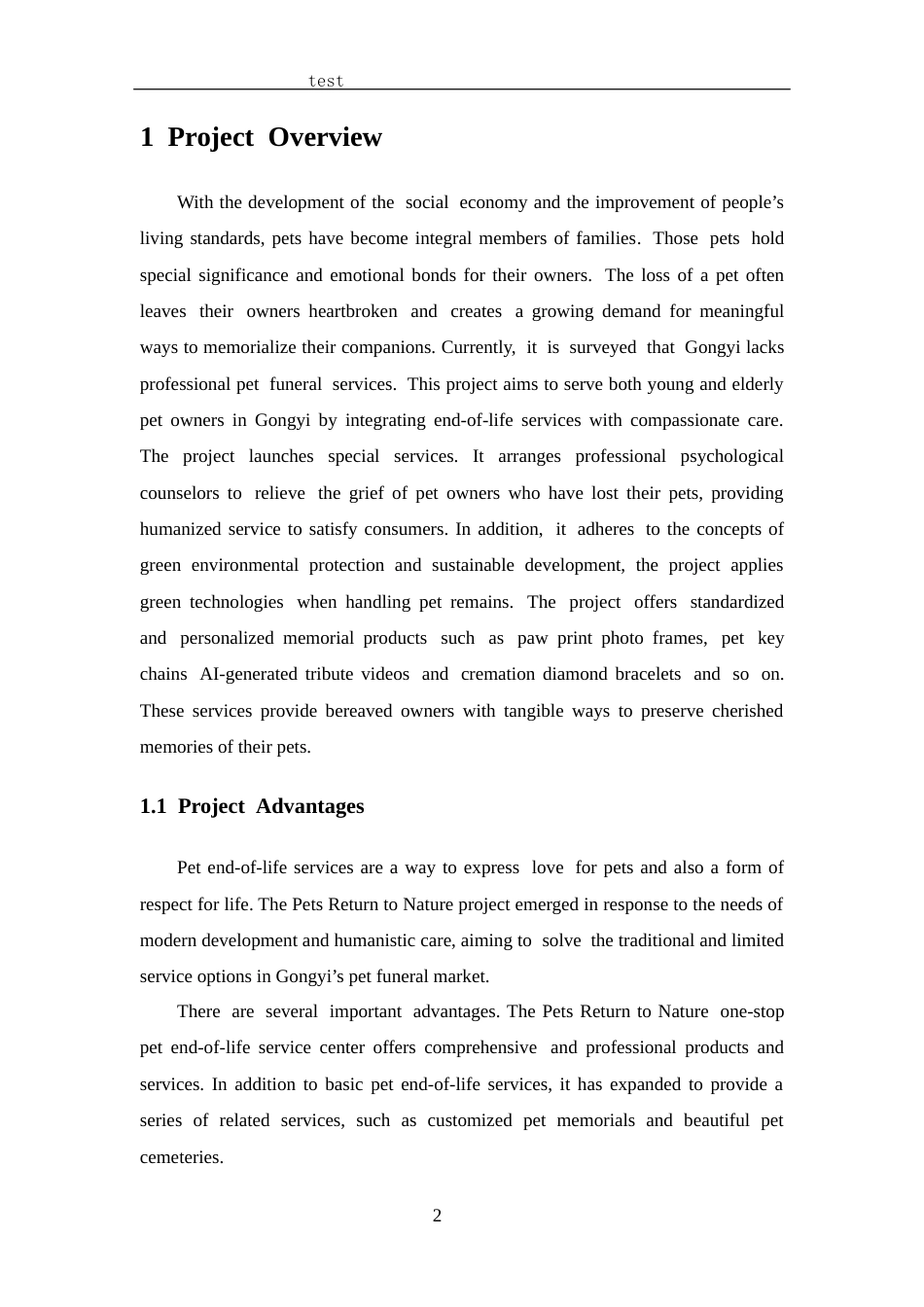 25年CH 商务英语-“慕宠”宠物殡葬商业计划书-约49042字符.docx_第6页