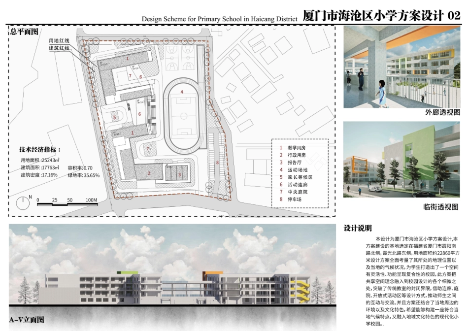 25年CH建筑学 厦门市海沧区小学方案设计（附件图纸）终版.pdf_第2页