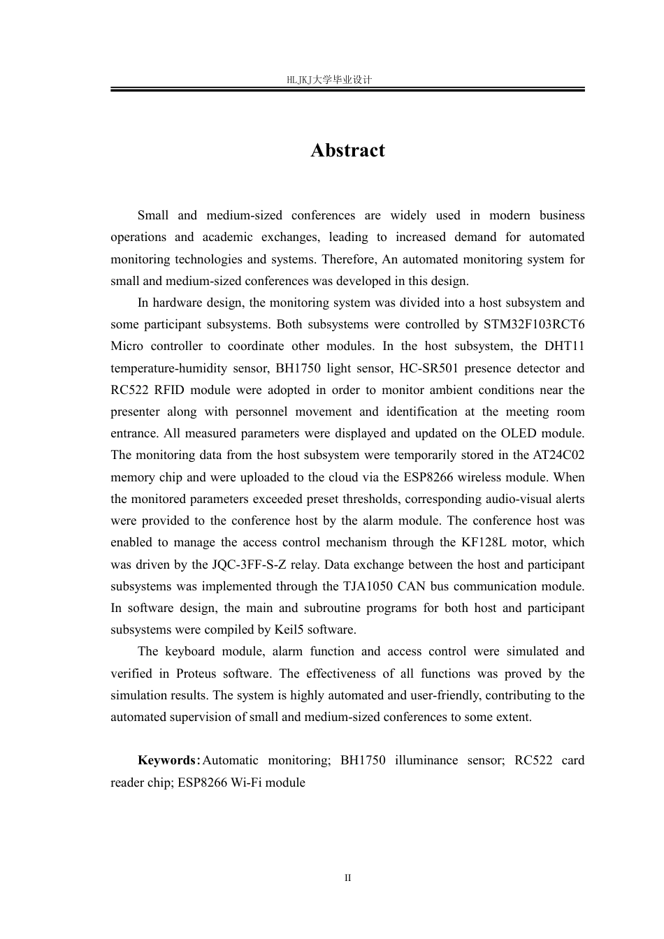 25年CH测控技术与仪器-中小型会议的自动监测系统设计终版-约29392字符.pdf_第2页