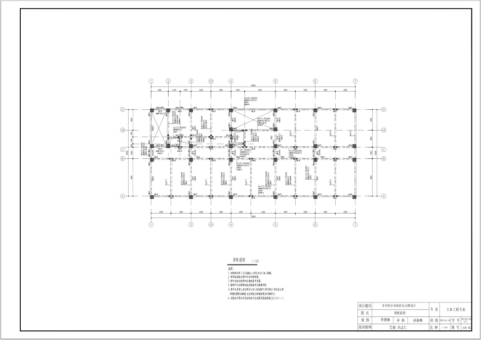 25年CH土木工程-齐齐哈尔市政府办公楼设计-图纸附件终版.pdf_第10页