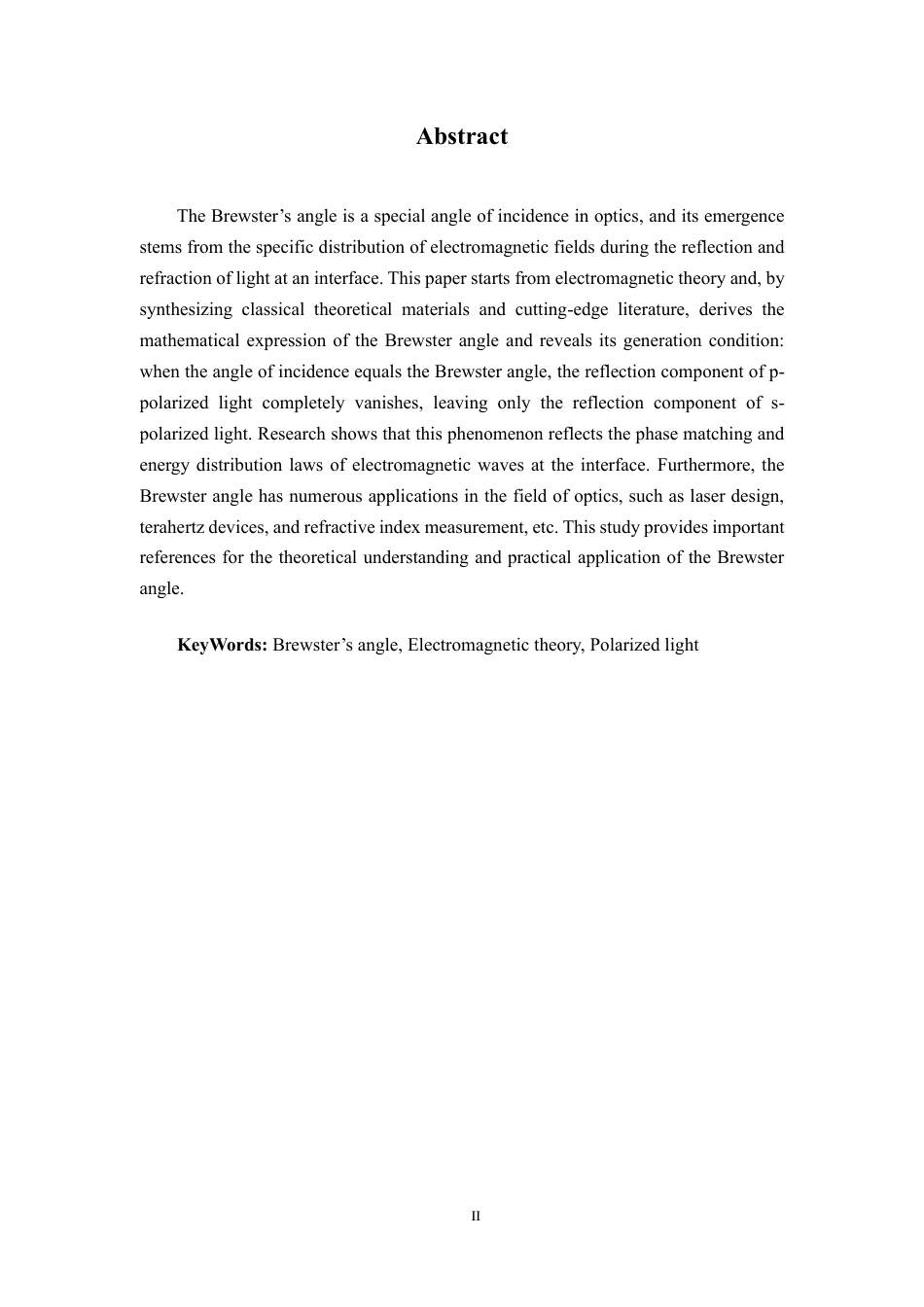 25年CH物理学-布儒斯特角的本质及其光学应用最终-约14991字符.pdf_第2页