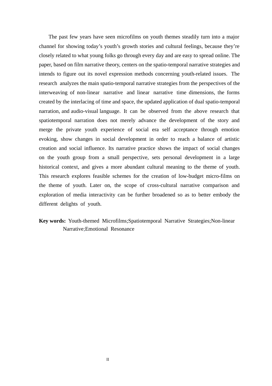 25年CH广播电视 青春题材微电影中的时空叙事策略研究以毕业作品《合照密码》为例定稿.docx_第3页
